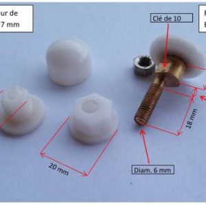 roulette porte de douche