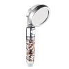 clear shower head